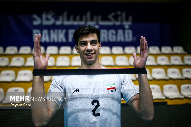 آخرین تمرین مردان والیبال ایران پیش از اعزام به ریاض