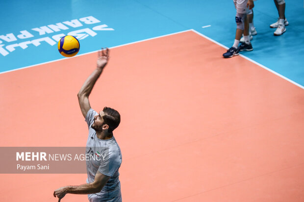 آخرین تمرین مردان والیبال ایران پیش از اعزام به ریاض