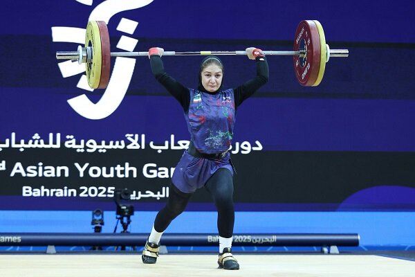 چهارمی دختر وزنهبردار ایرانی در دوضرب دسته 58 کیلوگرم