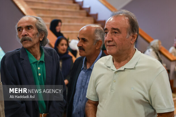 حبیب اسماعیلی در مراسم نکوداشت زنده یاد ناصر تقوایی