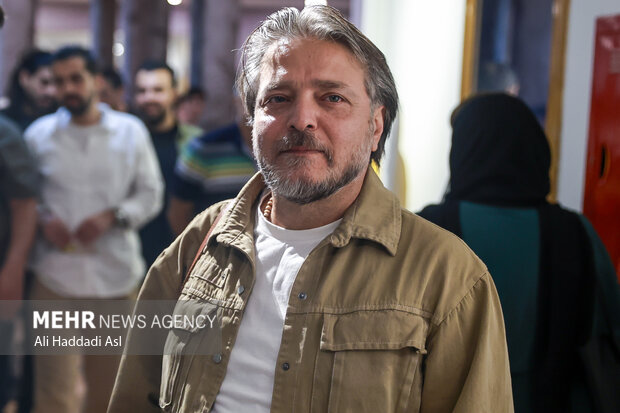  علیرضا نجف زاده در مراسم نکوداشت زنده یاد ناصر تقوایی