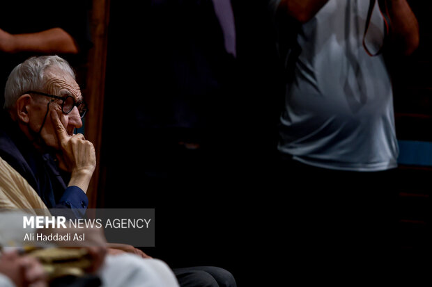 اردشیر کاظمی در مراسم نکوداشت زنده یاد ناصر تقوایی