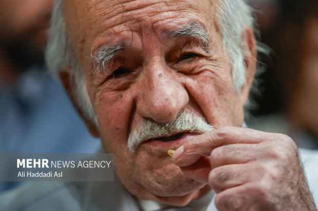 سعید پورصمیمی در مراسم نکوداشت زنده یاد ناصر تقوایی