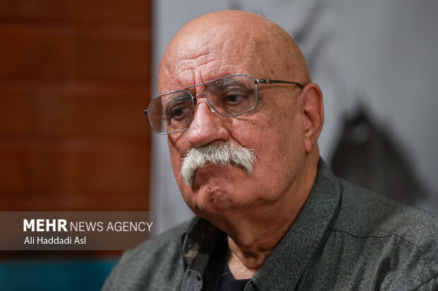 هوشنگ گلمکانی در مراسم نکوداشت زنده یاد ناصر تقوایی