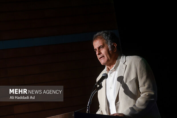 محسن امیریوسفی در مراسم نکوداشت زنده یاد ناصر تقوایی