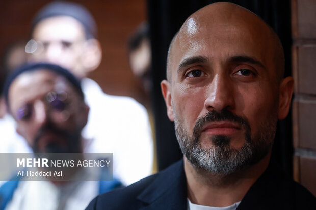 علی سرابی در مراسم نکوداشت زنده یاد ناصر تقوایی