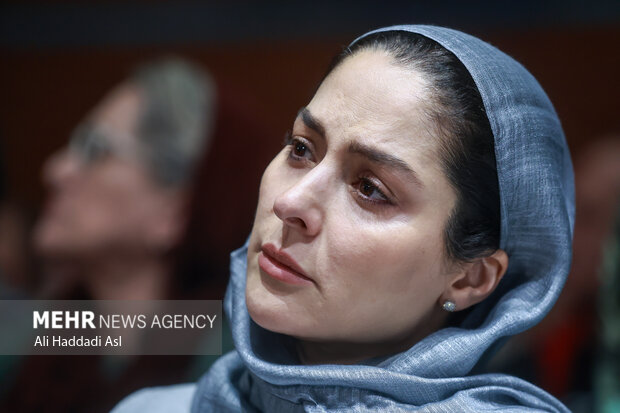 مارال بنی آدم در مراسم نکوداشت زنده یاد ناصر تقوایی