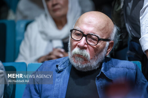 علیرضا داوود نژاد در مراسم نکوداشت زنده یاد ناصر تقوایی