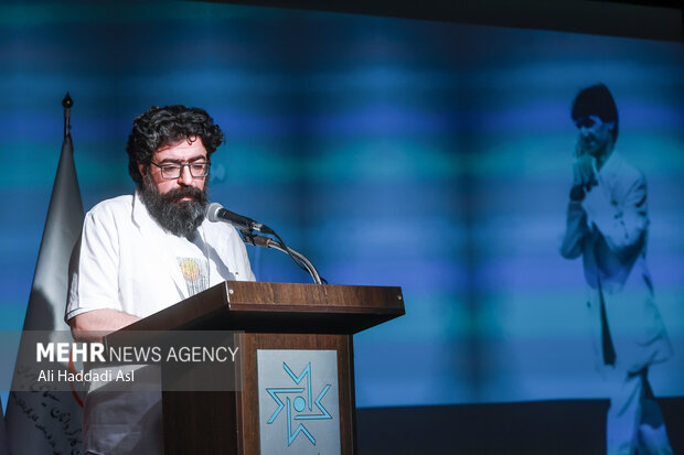 مجید برزگر در مراسم نکوداشت زنده یاد ناصر تقوایی