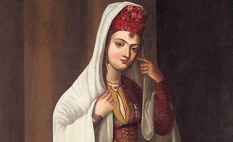 رنگ و نقش حجاب بر دامان شاهنامه