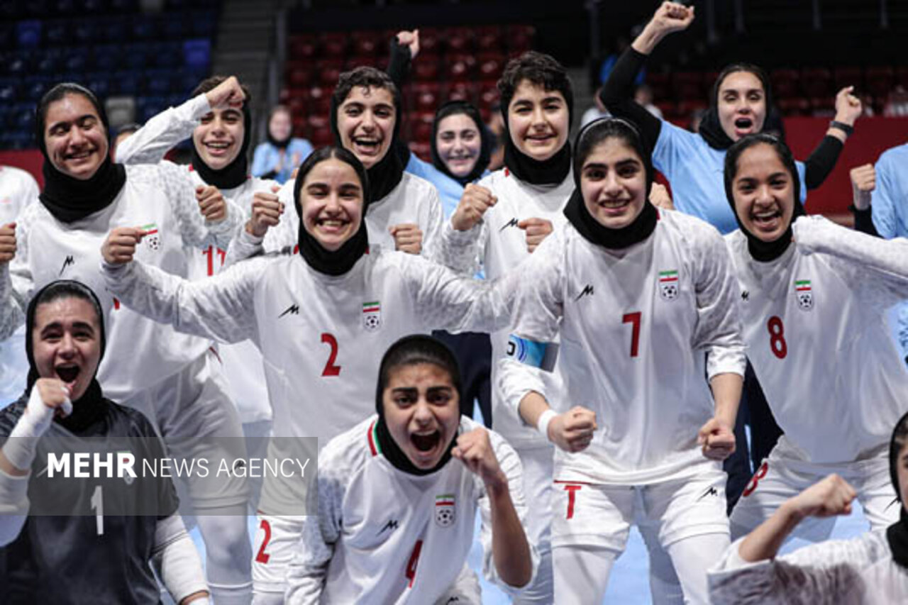 ايران،تيم،نرگس،دختران،فوتسال