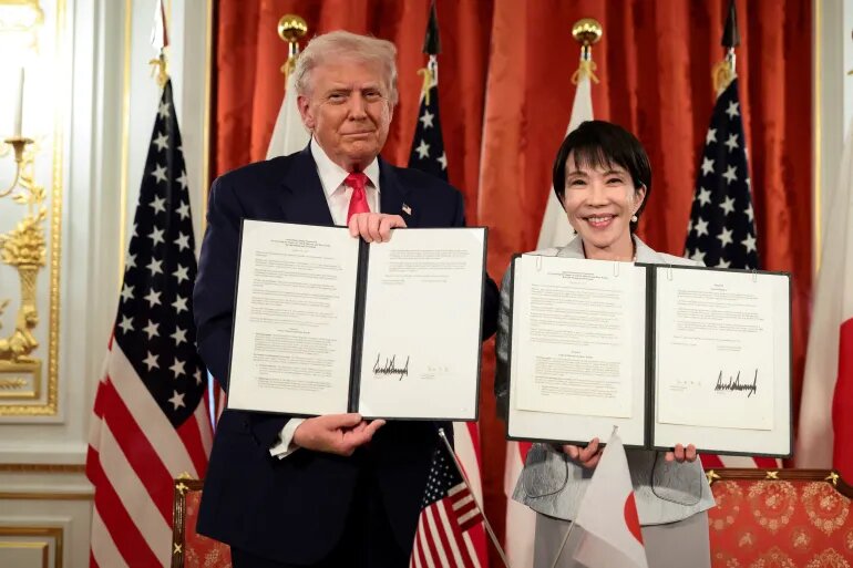 Trump, Japan Takaichi sign deal to secure rare earths supply