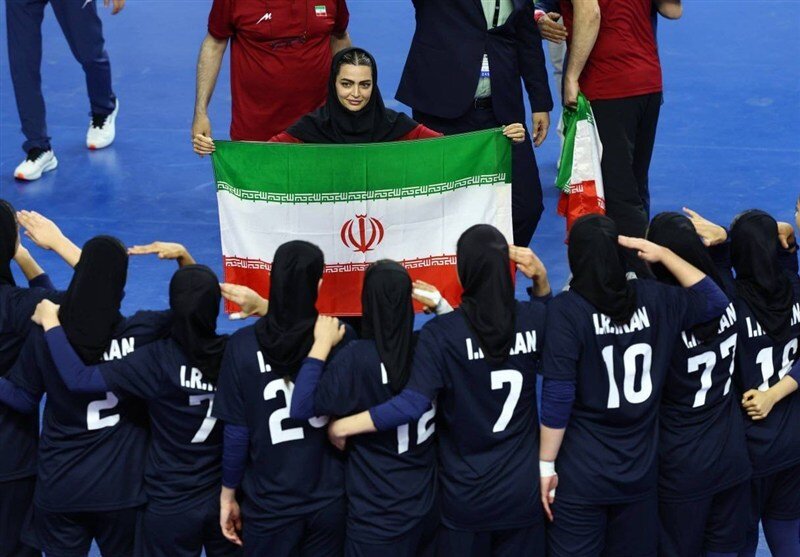Iran’s girls’ handball