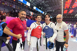 پیروزی ارزشمند زندی برابر قهرمان تکواندو جهان/ «اساسه» هم حذف شد