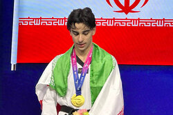 ابوالفضل زندی نفر اول رنکینگ جهانی