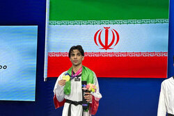 پایان کار تکواندو ایران با ۳ مدال طلا، نقره و برنز