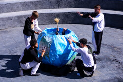 محمدلو:تئاتر خیابانی،ابزاری قدرتمند برای اشاعه فرهنگ ایثار درجامعه است