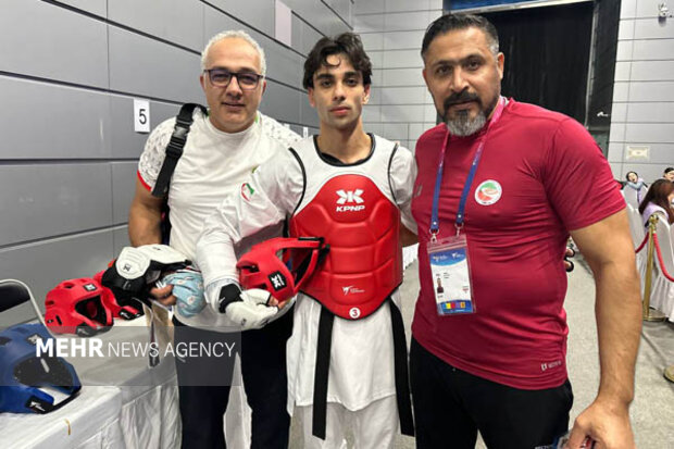 ابوالفضل زندی به نیمه نهایی رسید/ مدال برنز ملی‌پوش ایران قطعی شد