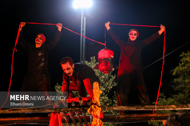 اجراهای هجدهمین جشنواره بین‌المللی تئاتر خیابانی مریوان