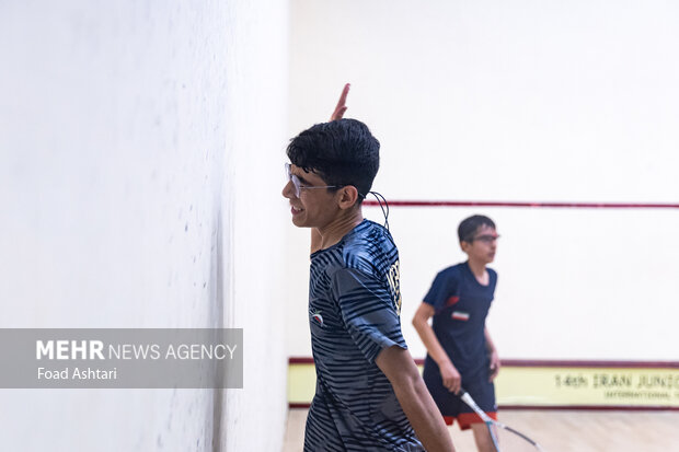 مسابقه اسکواش ایران جونیور 7
