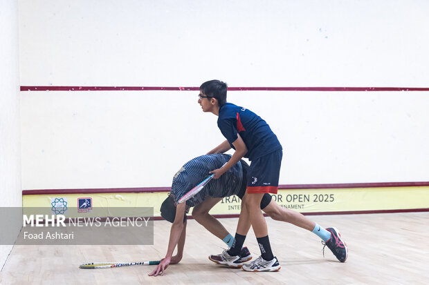 مسابقه اسکواش ایران جونیور 14