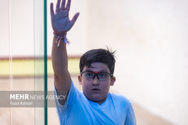 مسابقه اسکواش ایران جونیور