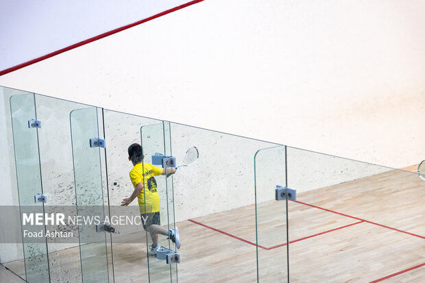 مسابقه اسکواش ایران جونیور 15