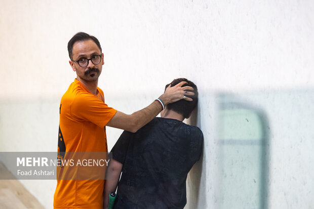 مسابقه اسکواش ایران جونیور 16