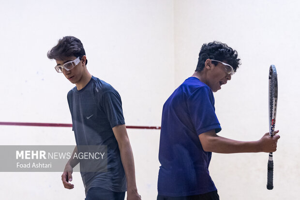 مسابقه اسکواش ایران جونیور 18