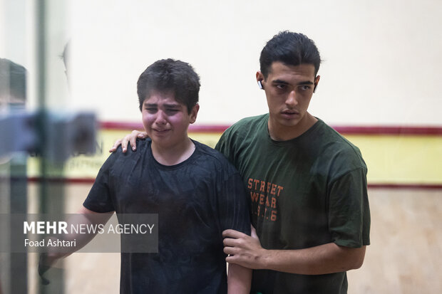 مسابقه اسکواش ایران جونیور 20