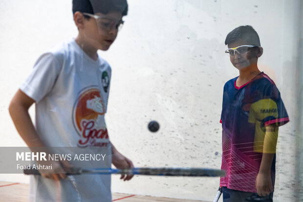 مسابقه اسکواش ایران جونیور 21