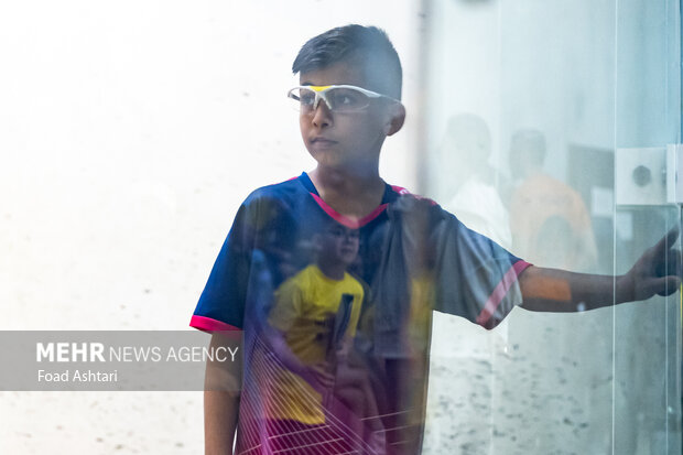 مسابقه اسکواش ایران جونیور 23