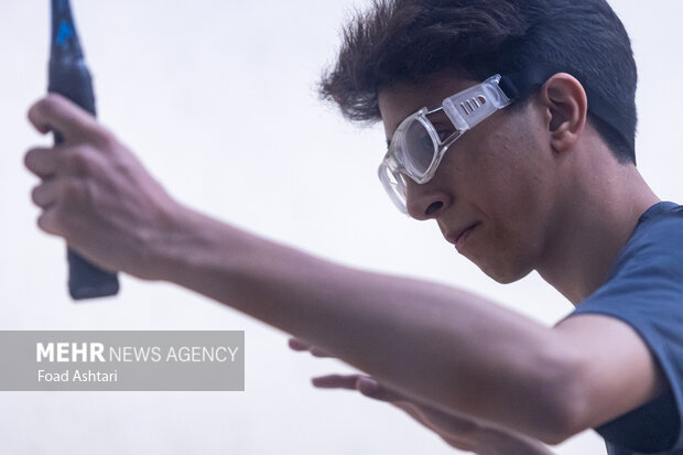 مسابقه اسکواش ایران جونیور 25