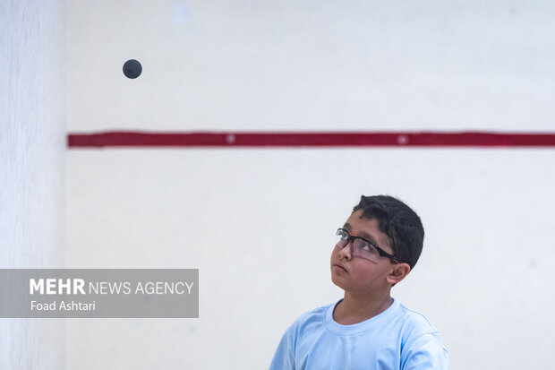 مسابقه اسکواش ایران جونیور 26