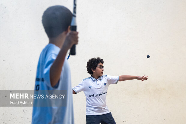 مسابقه اسکواش ایران جونیور 31
