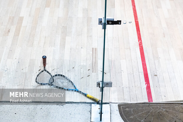 مسابقه اسکواش ایران جونیور 40