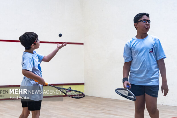 مسابقه اسکواش ایران جونیور 44