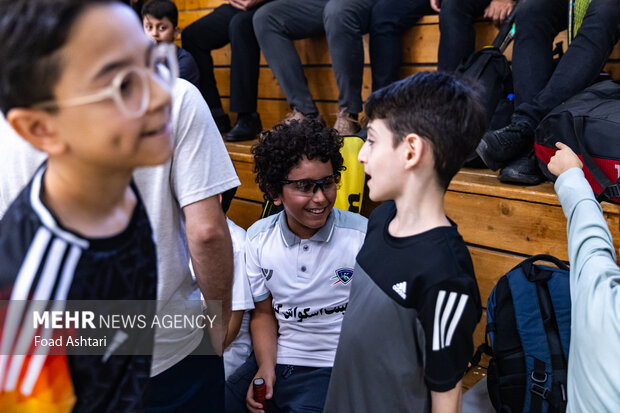 مسابقه اسکواش ایران جونیور 41