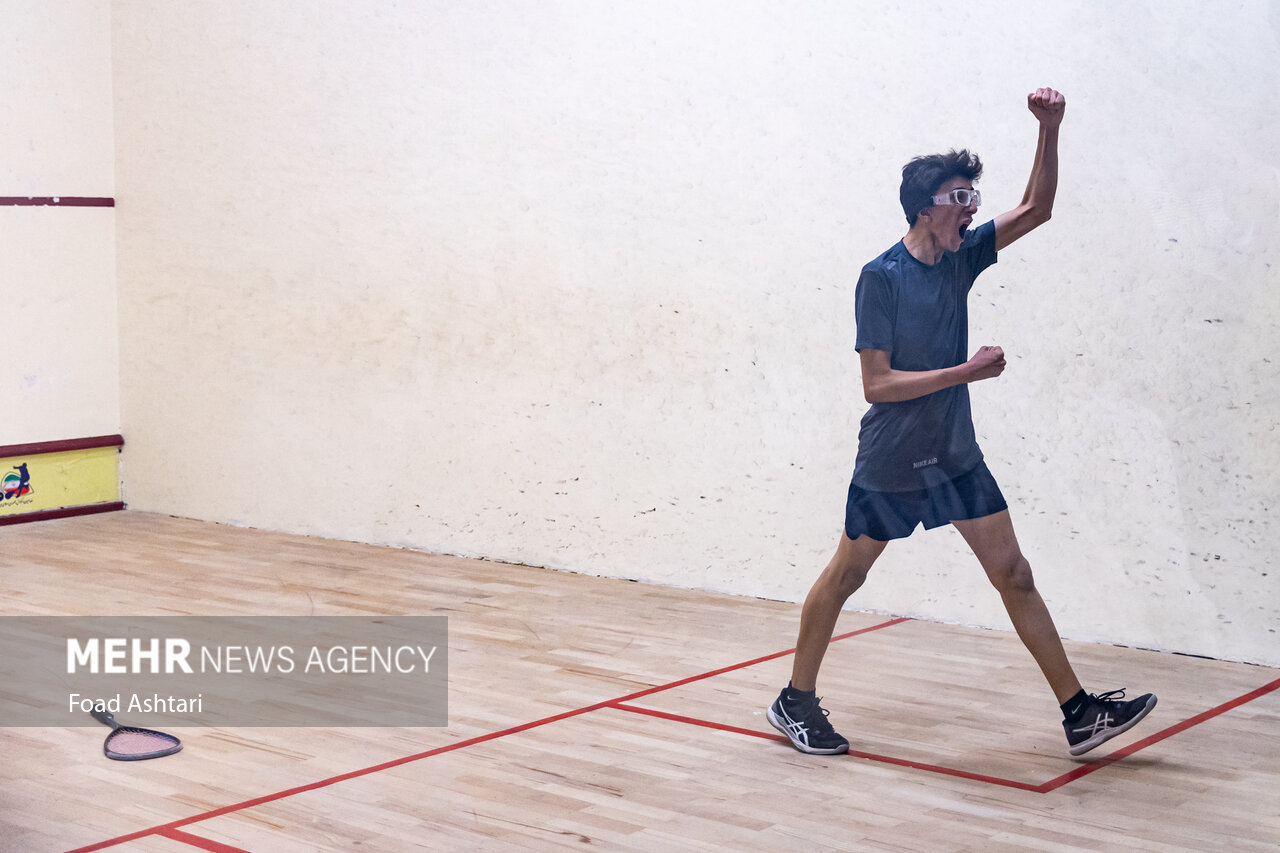 مسابقه اسکواش ایران جونیور