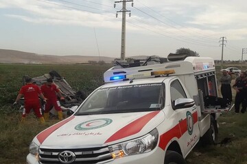 محبوبی: واژگونی خودرو در محور بوکان - میاندوآب یک فوتی برجای گذاشت