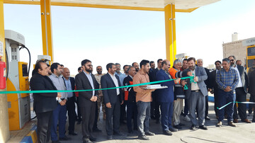 چهارمین جایگاه سوخت مایع در محور قم ـ گرمسار به بهره‌برداری رسید