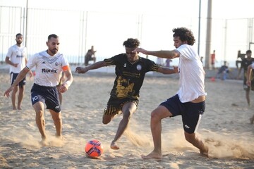 پیروزی پر گل شهرداری بندرعباس برابر ملوان  در لیگ برتر فوتبال ساحلی