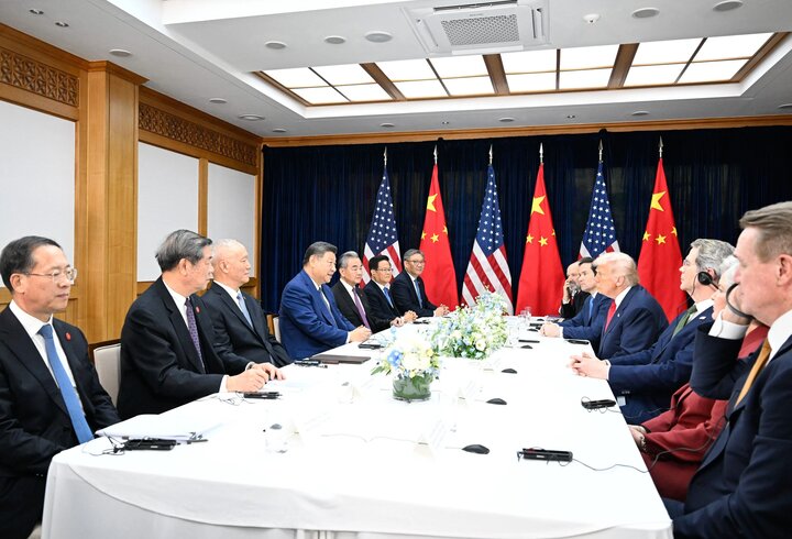 Xi ve Trump Busan'da bir araya geldi