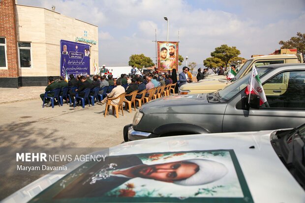 پویش جهاد خدمت به نیابت از سه هزار شهید خراسان شمالی