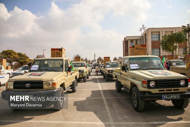 پویش جهاد خدمت به نیابت از سه هزار شهید خراسان شمالی