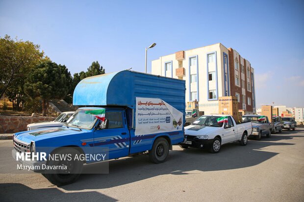 پویش جهاد خدمت به نیابت از سه هزار شهید خراسان شمالی