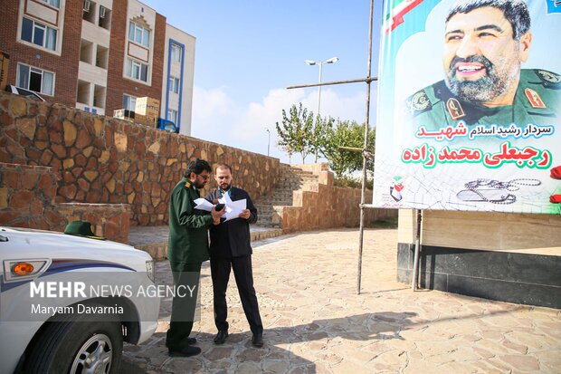 پویش جهاد خدمت به نیابت از سه هزار شهید خراسان شمالی