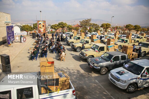 پویش جهاد خدمت به نیابت از سه هزار شهید خراسان شمالی