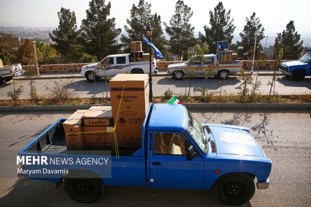 پویش جهاد خدمت به نیابت از سه هزار شهید خراسان شمالی