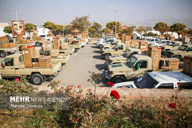 پویش جهاد خدمت به نیابت از سه هزار شهید خراسان شمالی